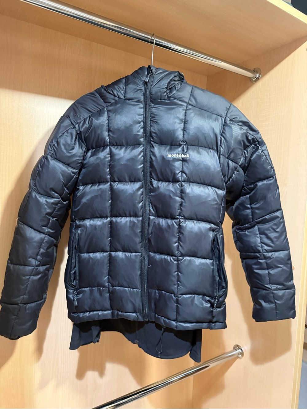 Montbell EX 800 Down Parka Hooded Jacket Black Men’s M